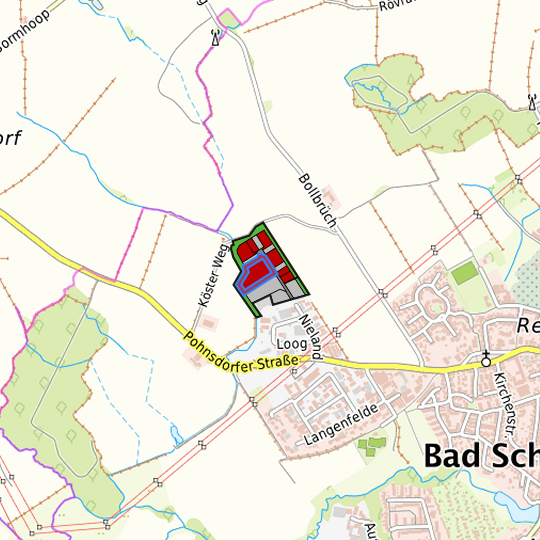 Detaildarstellung der gesuchten Gewerbefläche