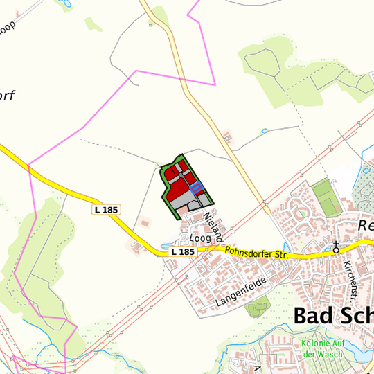 Detaildarstellung der gesuchten Gewerbefläche