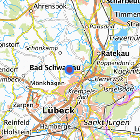 Lage in der gesuchten Region 